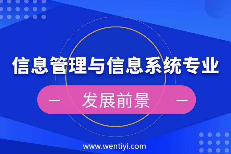信息管理与信息系统专业的发展前景 信息管理与信息系统专业的发展前景